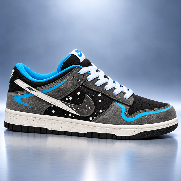 Dunk Low Black & Blue