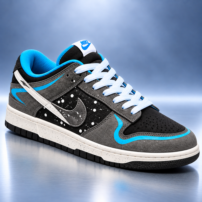 Dunk Low Black & Blue