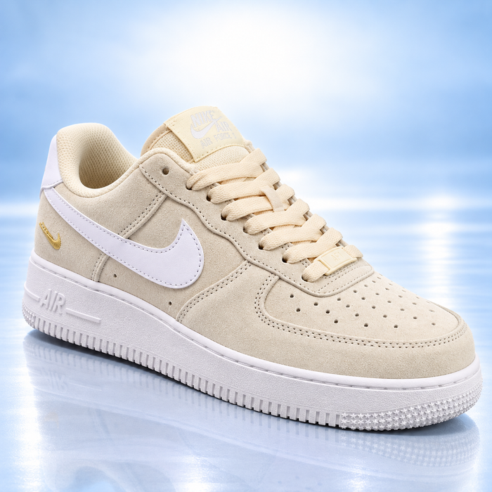 Air Force 1 Low – Edizione Suede Cream & Gold