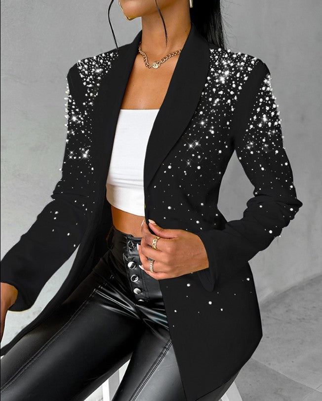 Blazer "Bubble Beads" con Taglio Japanese & Korean Leisure