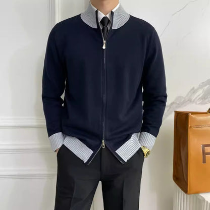 Maglia Tecnica in Contrasto Colore con Struttura High-Elasticity