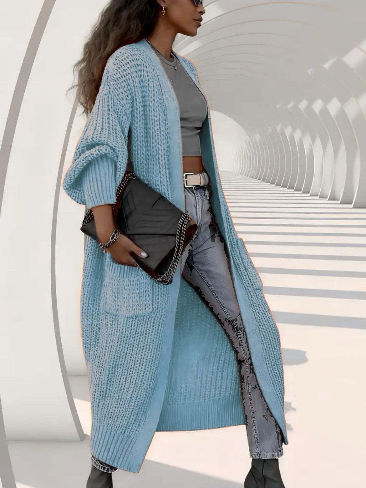 Abbraccio Cozy: Cardigan Over-Knit 2026