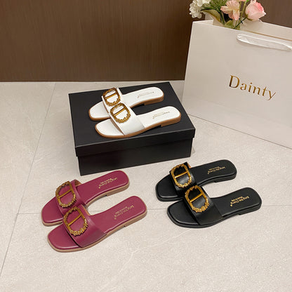 Sandalo Flatform Buckle Minimal