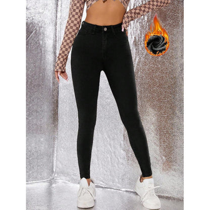 Pantalone Low-Rise in Fleece con Effetto Grafico Tridimensionale