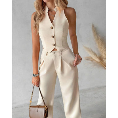 Completo Cropped Casual Elegant Commute