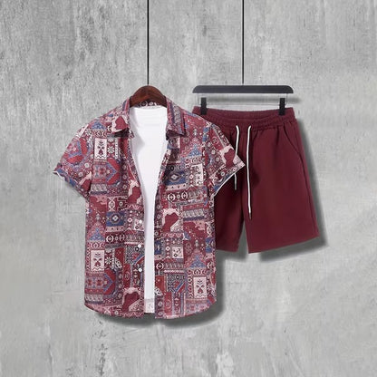 Set Urban Stretch 2026: Camicia a Maniche Corte e Shorts