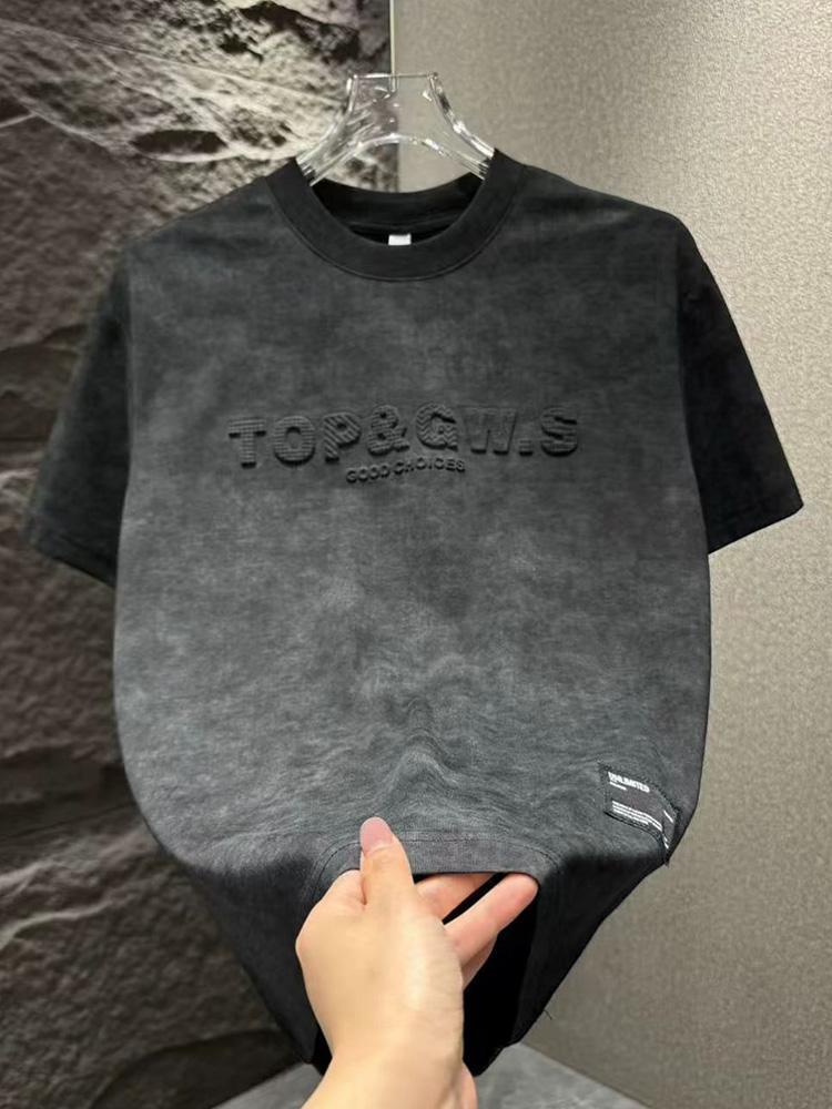 T-Shirt Embossed: Steel-Stamped Luxury 2026