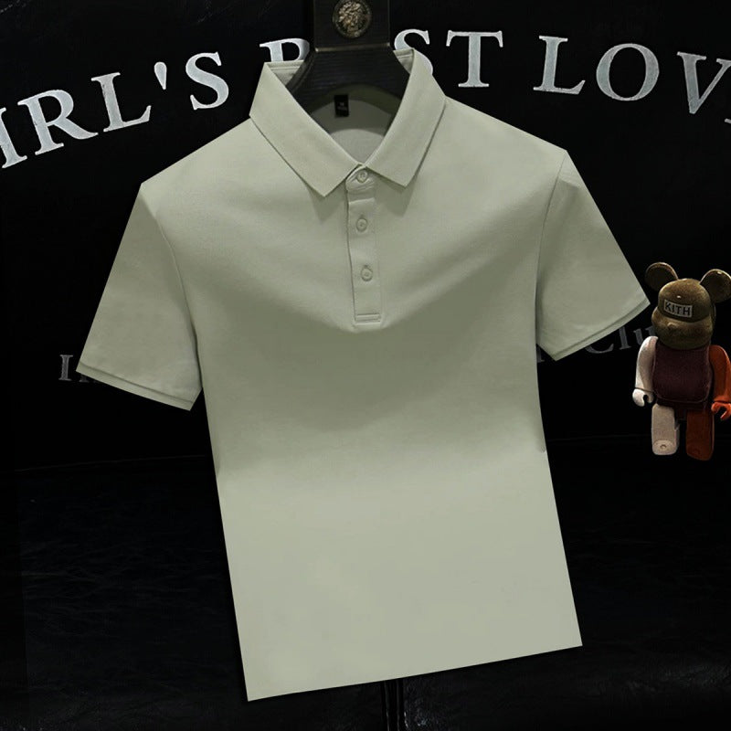 Polo "Essential Chroma" Slim Fit in Cotone Pettinato High-Performance