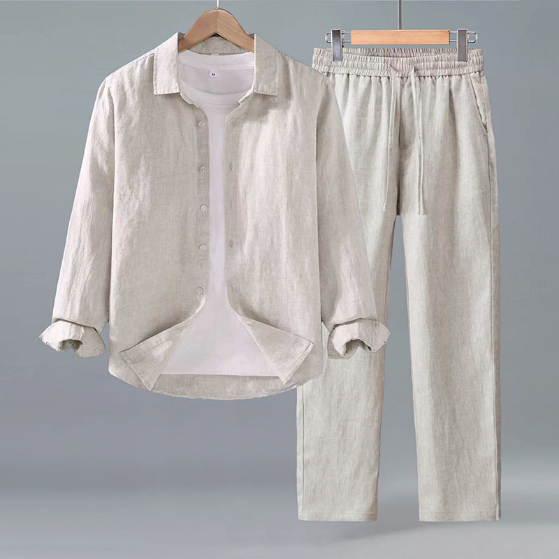 Completo Estivo in Lino Traspirante Over-Size