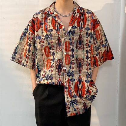 Camicia "Retro Blossom"