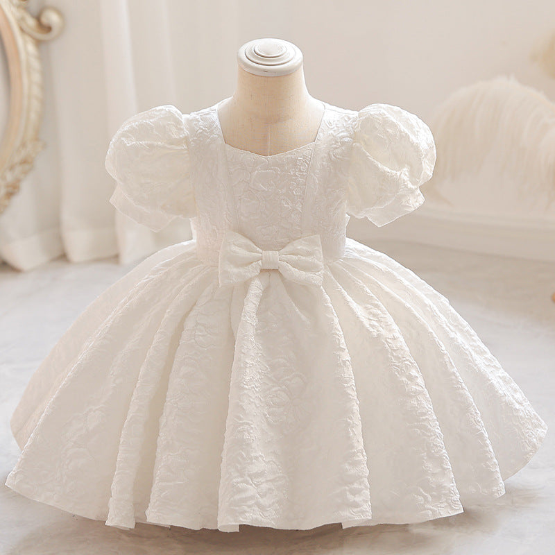 Abito in Misto Cotone con Struttura Plissettata e Finitura Comfort-Soft