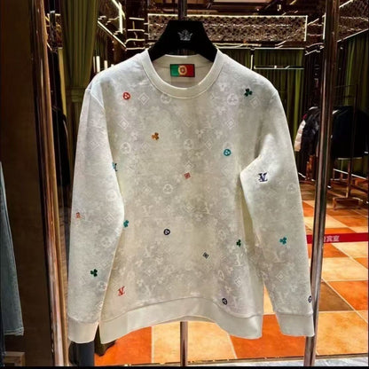 Distressed Sweater: Letter Edit 2026