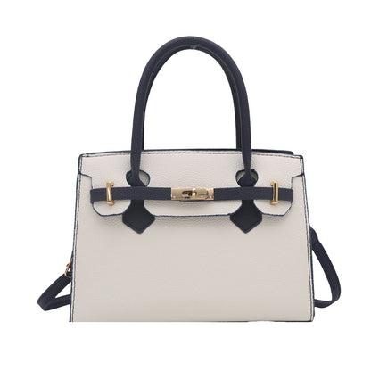 Borsa "Cross-Border Trend" Horizontal Square con Tasca 3D e Chiusura Safe-Zip