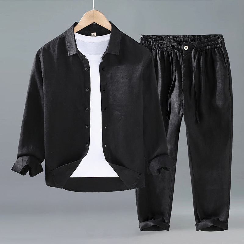 Completo Estivo in Lino Traspirante Over-Size