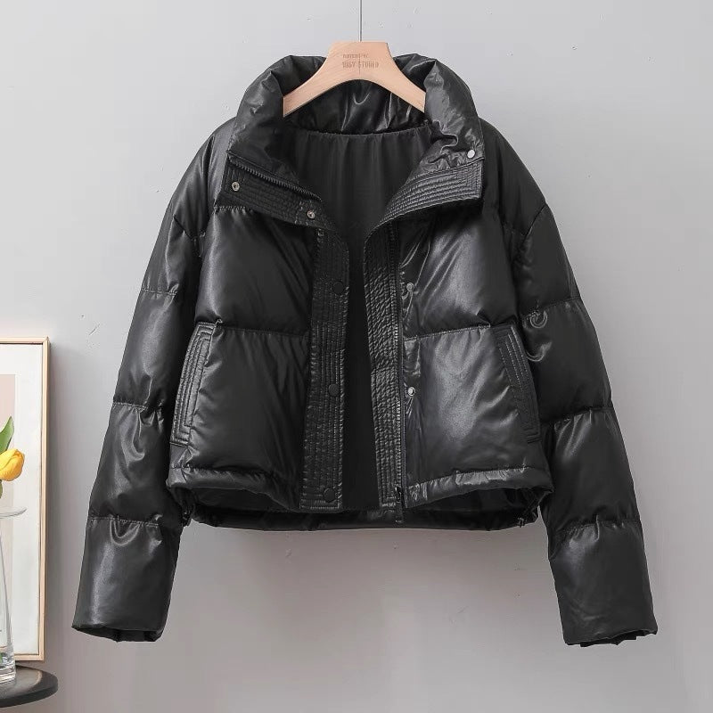 Guscio Zen: Piumino PU Leather 2026