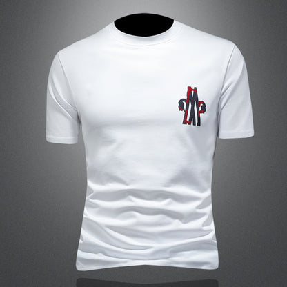 T-Shirt "Urban Statement" Slim Fit in Cotone Premium con Lettering Design