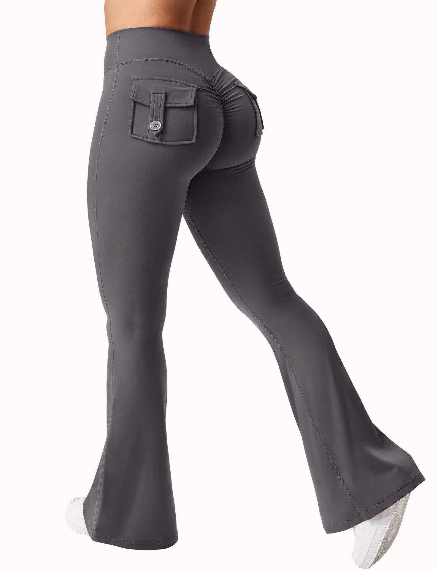 Pantalone Cropped High-Waist con Tecnologia Tummy-Control e Struttura