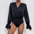 Jumpsuit "Sexy Spice" con Maniche a Volant e Silhouette Three-Point