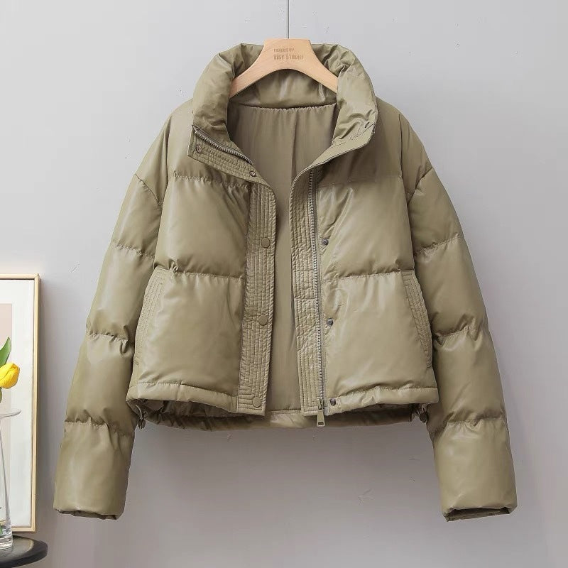 Guscio Zen: Piumino PU Leather 2026