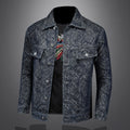Jacket "Urban Scholar" Slim Fit con Colletto a Rever e Finitura Antivento