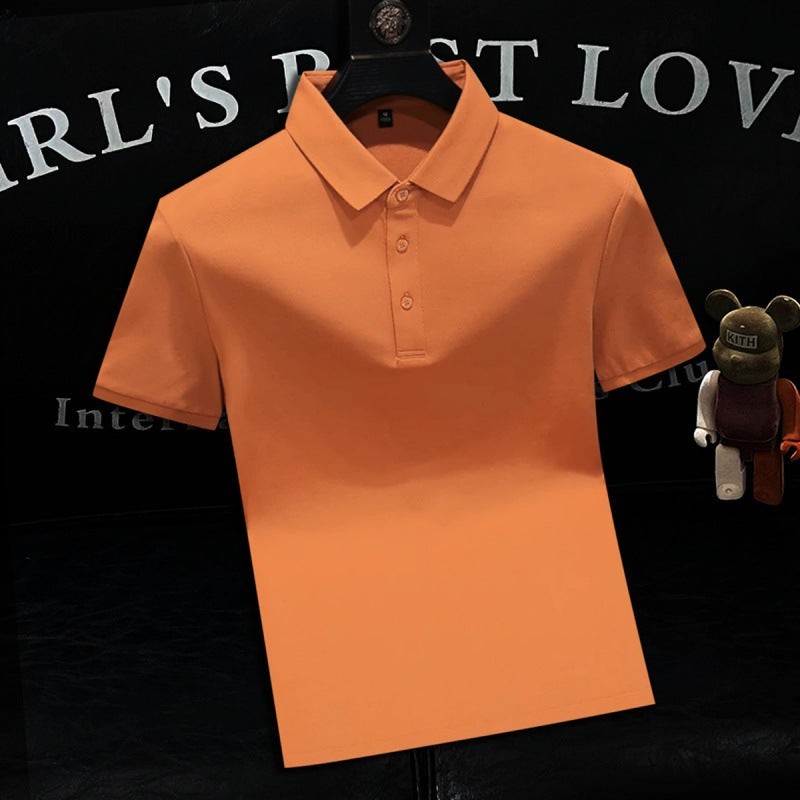 Polo "Essential Chroma" Slim Fit in Cotone Pettinato High-Performance
