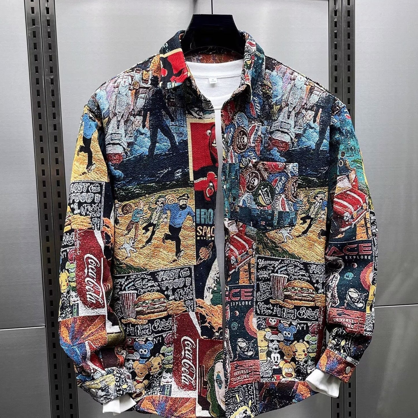 Camicia Jacket "Painted Art" Genderless Concept 2026