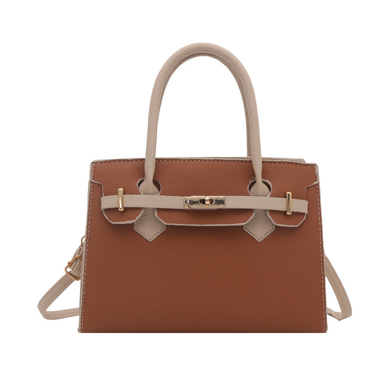 Borsa "Cross-Border Trend" Horizontal Square con Tasca 3D e Chiusura Safe-Zip