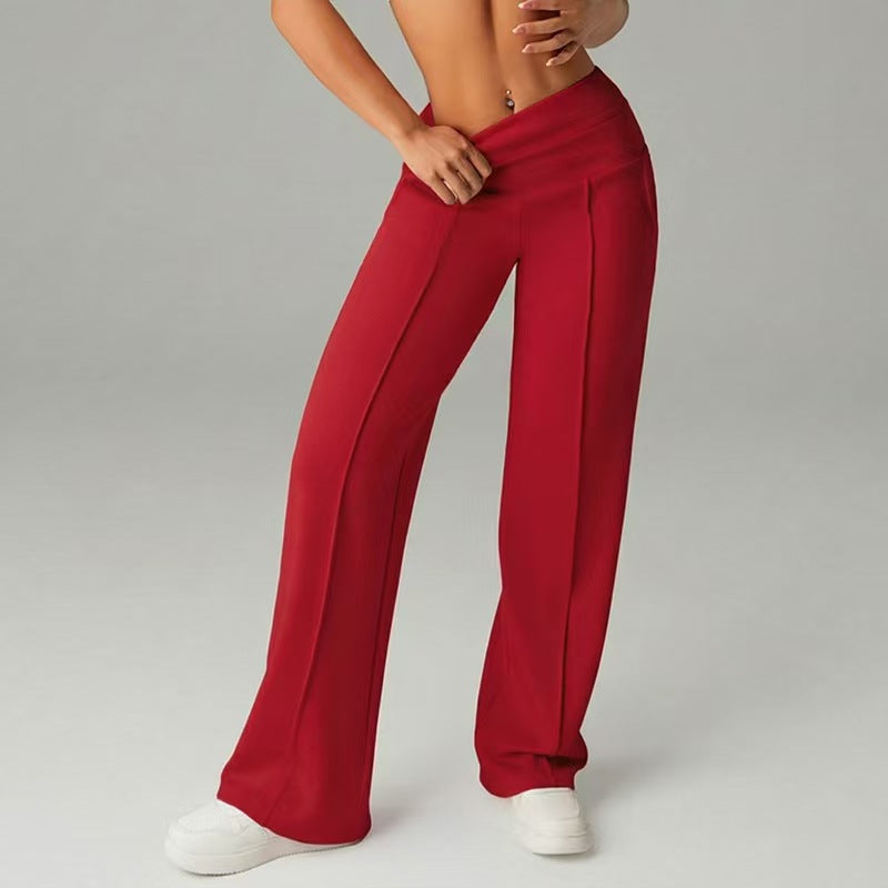 Pantalone Straight-Cylindrical con Tecnologia Slim-Fit e Struttura Pro-Polyester