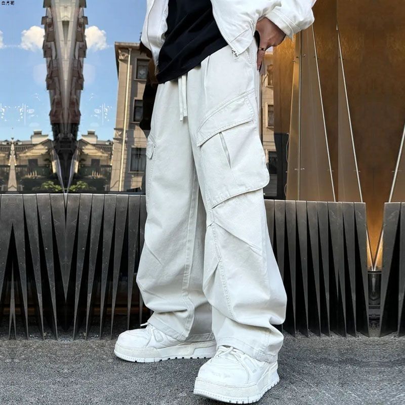 Pantaloni Cargo "American Retro" Pleated - Autunno 2026