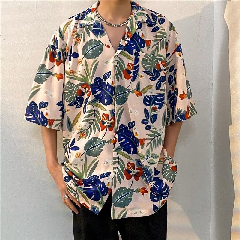 Camicia "Retro Blossom"