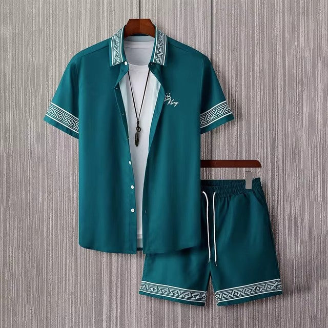 Set Urban Stretch 2026: Camicia a Maniche Corte e Shorts