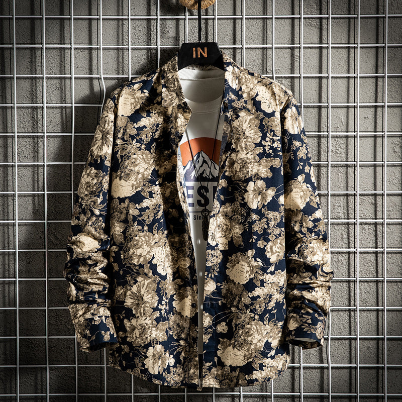 Camicia Floral Japanese Retro - Primavera/Estate 2026