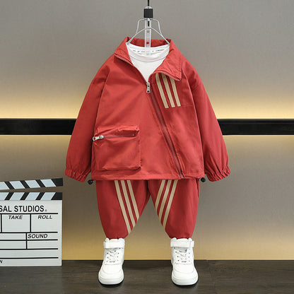 Set "Diagonal Zipper & Ribbon"