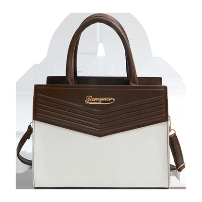 Borsa "Cross-Border Trend" Horizontal Square con Dettagli Metal e Chiusura Safe-Zip