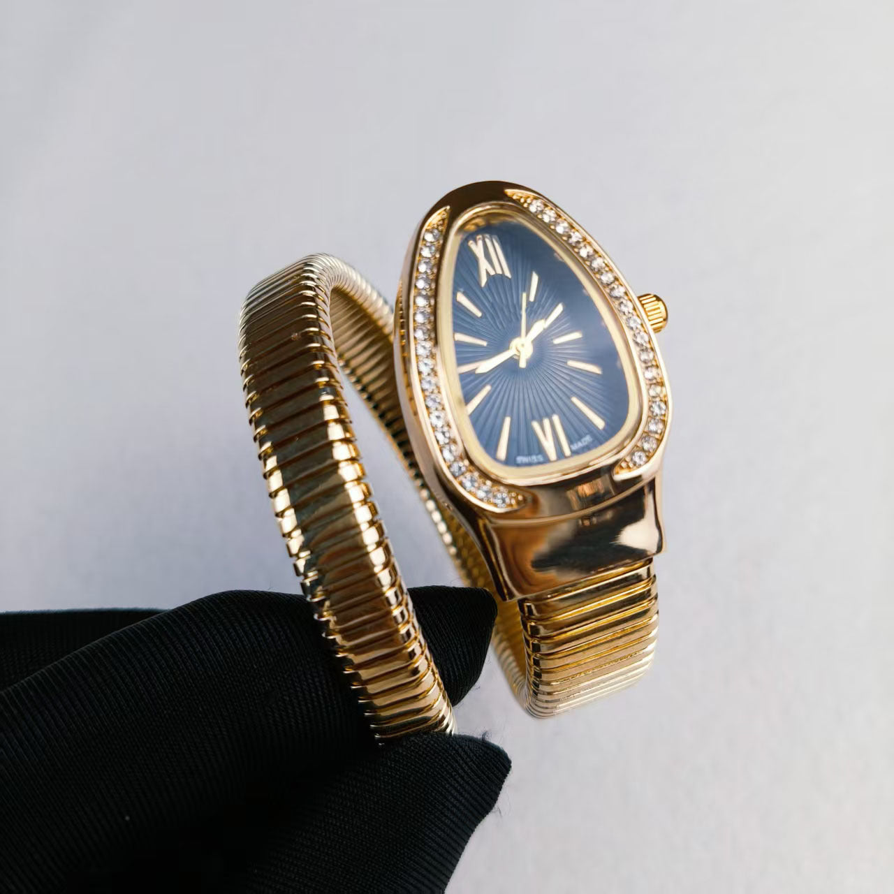 Orologio Gioiello Wrap Snake Rhombus