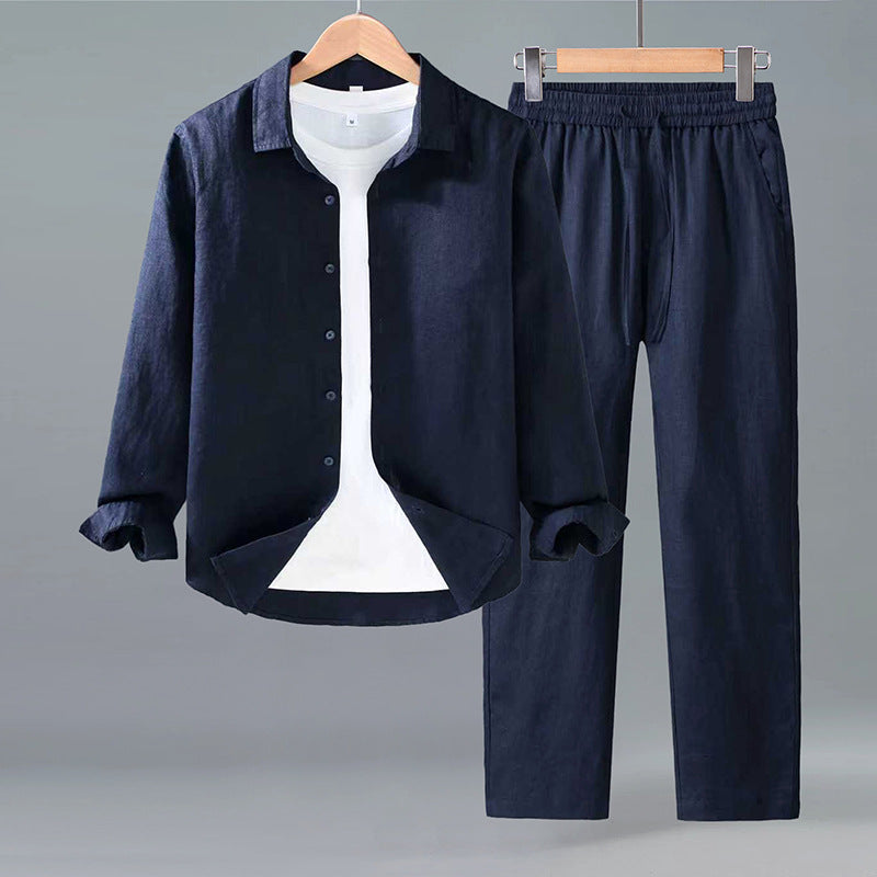 Completo Estivo in Lino Traspirante Over-Size