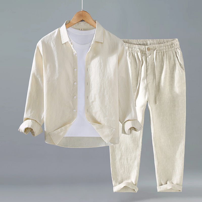 Completo Estivo in Lino Traspirante Over-Size