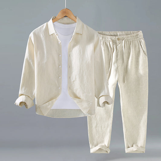 Completo Estivo in Lino Traspirante Over-Size