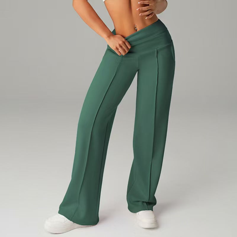 Pantalone Straight-Cylindrical con Tecnologia Slim-Fit e Struttura Pro-Polyester