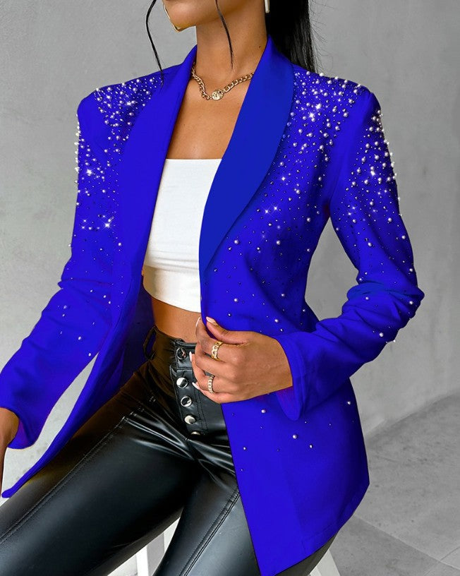Blazer "Bubble Beads" con Taglio Japanese & Korean Leisure