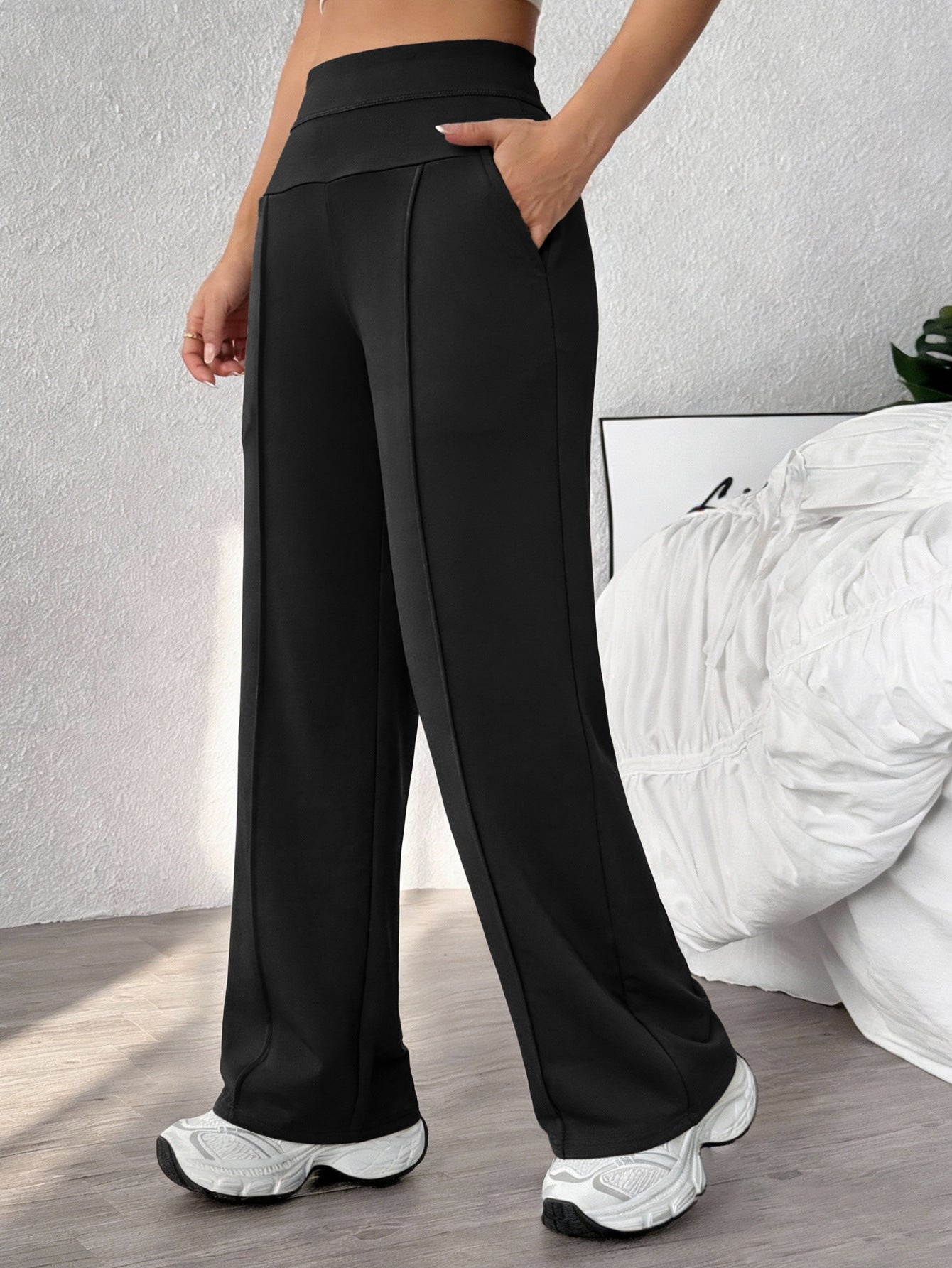 Pantalone Straight-Leg All-Season con Tecnologia Breathable e Struttura JU721
