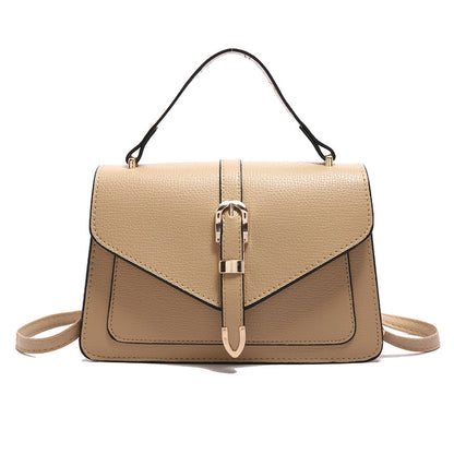 Borsa "Street Fashion" Horizontal Square con Texture Crocodile e Chiusura Magnetic-Snap