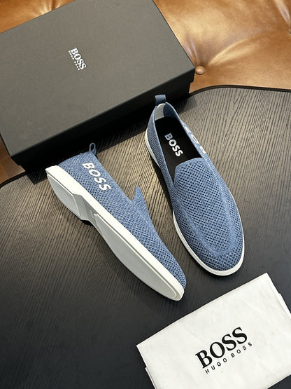 Calzatura Casual in Primo Fiore con Sistema Sweat-Absorbing e Design Sleeves/Galoshes