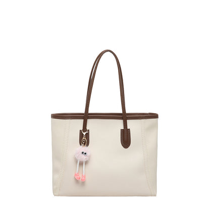 Borsa a Tracolla "Urban Minimalism" Horizontal Square con Doppia Tracolla e Chiusura Safe-Zip