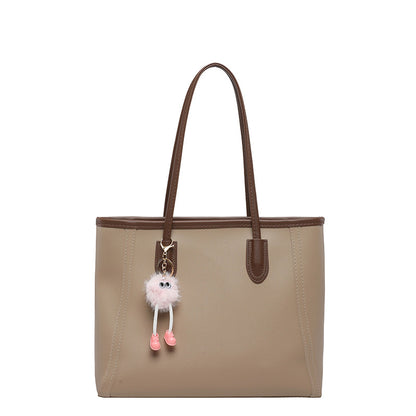 Borsa a Tracolla "Urban Minimalism" Horizontal Square con Doppia Tracolla e Chiusura Safe-Zip