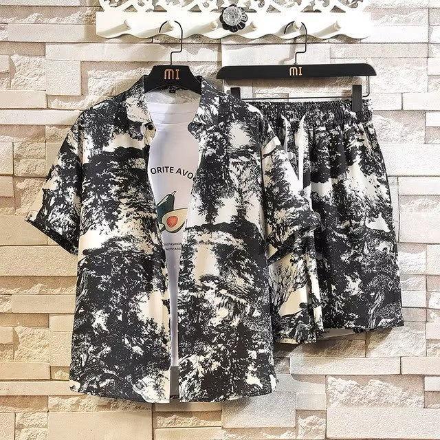 Set Urban Stretch 2026: Camicia a Maniche Corte e Shorts