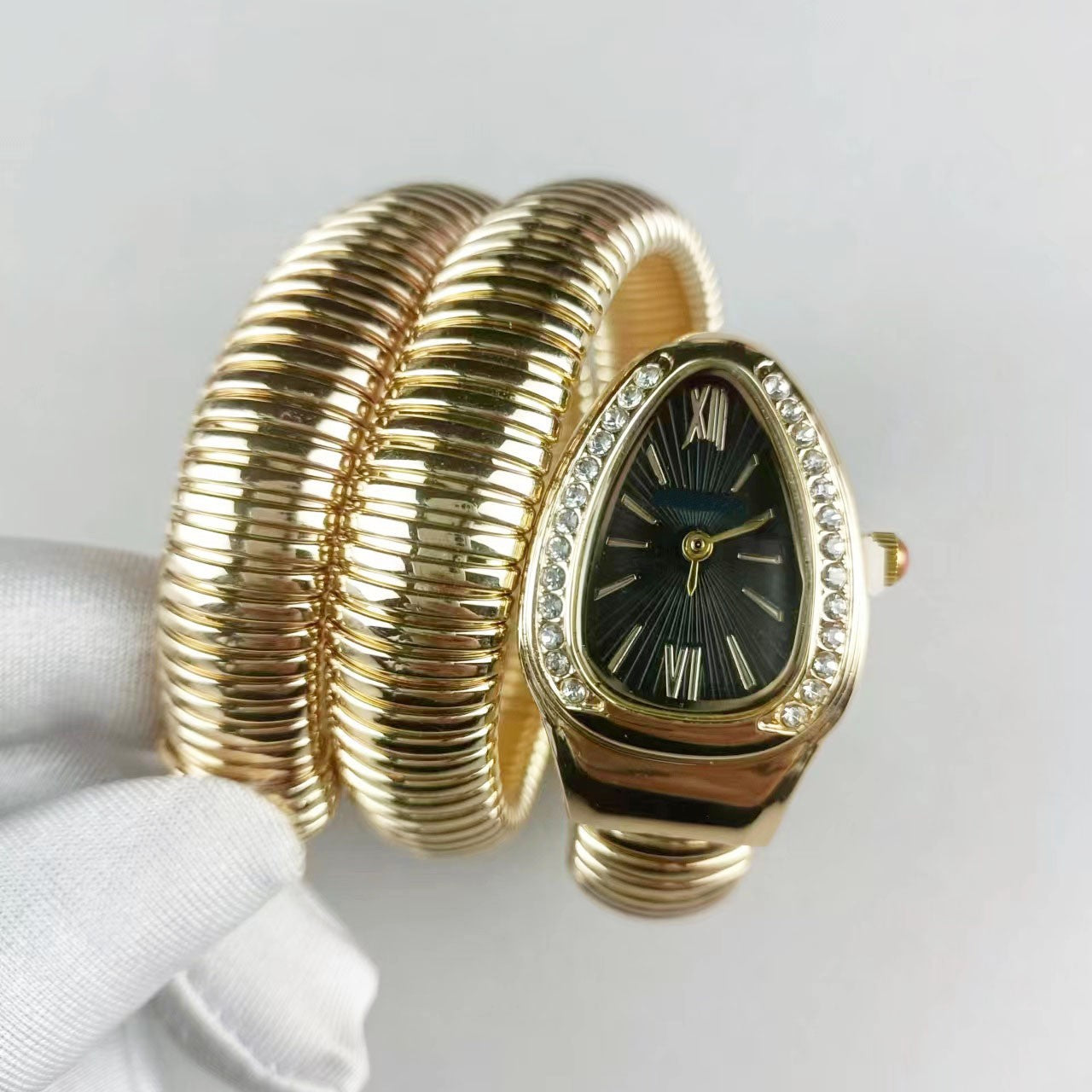 Orologio Gioiello Wrap Snake Rhombus