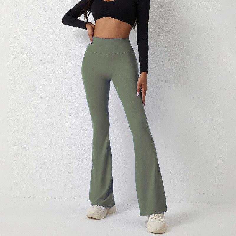 Pantalone Tecnico Flare con Tecnologia Moisture-Wicking e Struttura Pro-Nylon 80/20