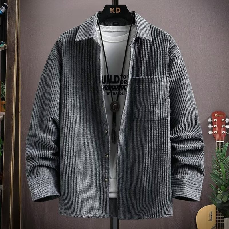 Camicia Giacca: Corduroy High-Sense 2026