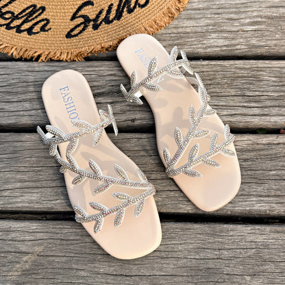 Sandalo Flat Single Strap Minimal